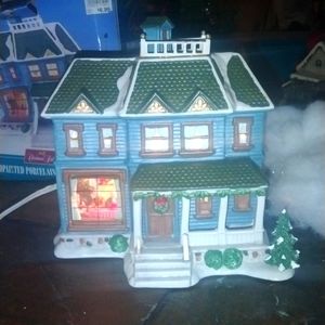 Christmas delights Christmas village home